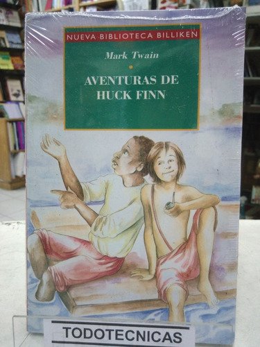 Aventuras De Huck Finn  Mark Twain Biblioteca Billiken  -ata