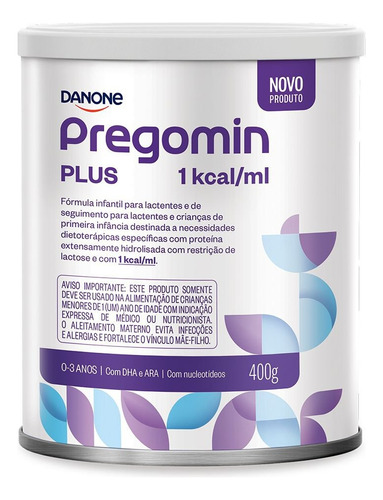 Fórmula Infantil Danone Plus 400g Pregomin