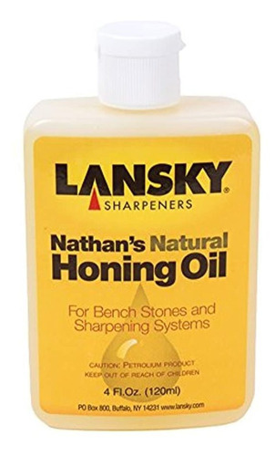 Lansky Nathans Natural Para Afilar Aceite 4 oz Botella
