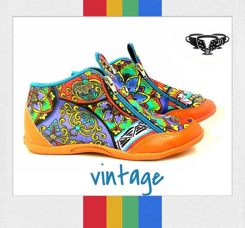 Imagen 2 de 4 de Zapatillas Botita Te Para Tres Diseños Modernos 2 Cierres