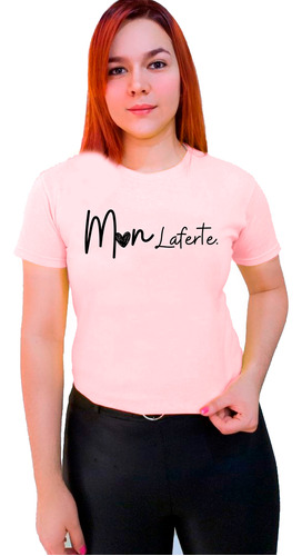 Polera Mon Laferte Concierto 2024 Gira Logo Exclusivo Letras