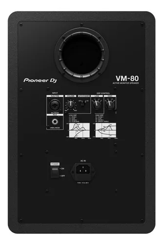 Par De Monitores Profesional Dj 8 Amplificado Pioneer Vm80
