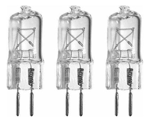 Foco De Halógeno - (3) -bombillas 25 Watt G6.35 120v 25w Gx
