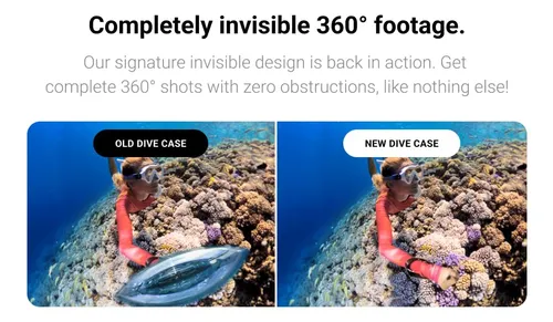 Insta360 Estuche De Buceo Invisible X4 Resistente Al Agua
