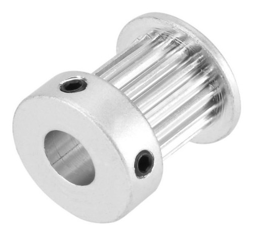 Polia Gt2 20 Dentes Alumínio Furo 8mm Correia 9mm E 10mm