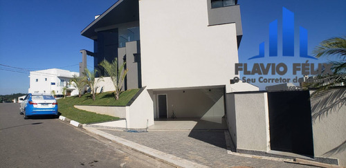 Imagem 6 de 15 de Casa A Venda Condomínio Real Park Arujá 4 Suítes E Acessebilidade - 756