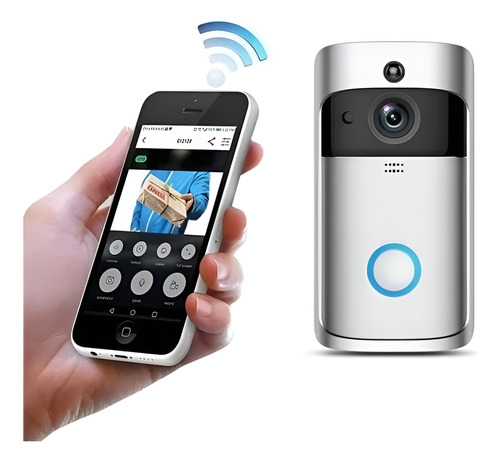 Timbre Smart Camara Ip Intercomunicador Video Portero Wifi