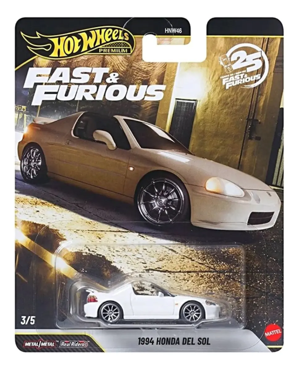 Hot Wheels Fast & Furious 7 cm miniatura colecionável