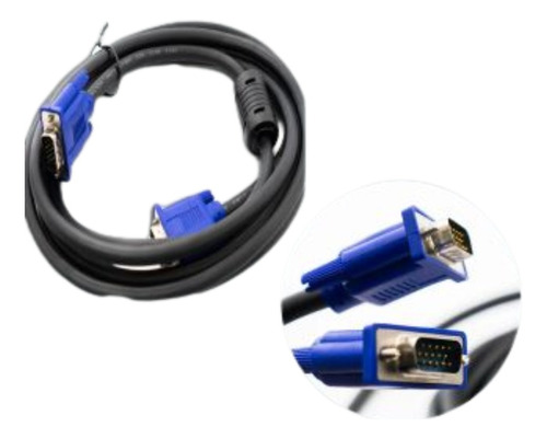 Cable Vga Ideal Para Conectar Monitor Tv Proyectores 3 Mts