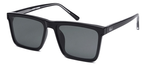 Lentes Vulk Mod Blitz Mate Black S10 Polarizado Marky Ramone Color de la lente Negro Color de la varilla Negro Mate Color del armazón Negro mate Diseño Rectangular