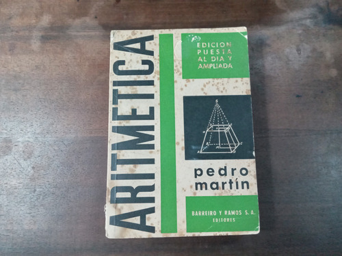 Libro Aritmetica        Pedro Martin