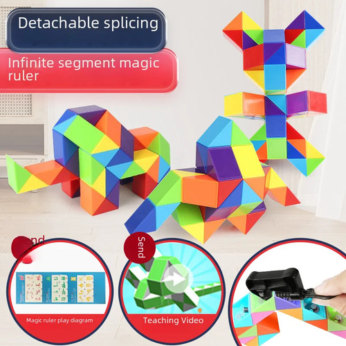 Magic Ruler Mingya 48 Segments Two Color