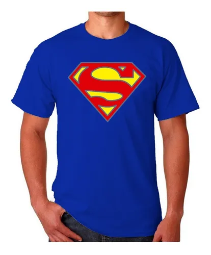 Camiseta superman azul hotsell