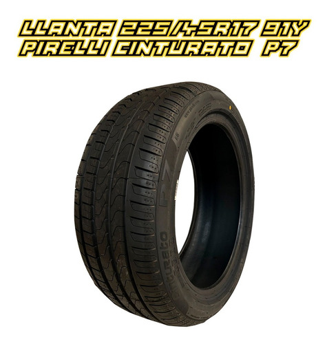 Llanta Trasera  Lotus Elise R 2007 225/45r17 91 Y Pirelli