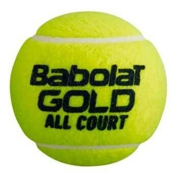 Imagen 2 de 6 de Tubo Pelotas Tenis Babolat Padel Gold X 3 Pelotitas Paddle Partido Entrenamiento