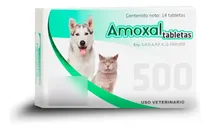 Comprar Suplemento Perros Amoxal Tabletas 500mg, 14 Tabletas