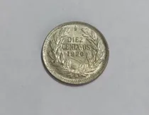 Comprar Moneda Chile 1920 Diez Centavos Plata Cóndor