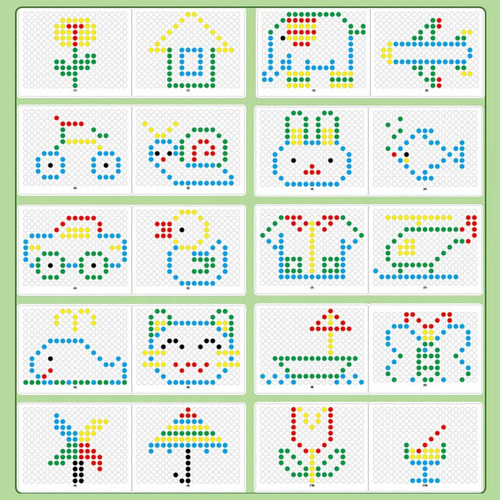 Tablero De Dibujo Para Niños Y Niños Pequeños Con Abalorios