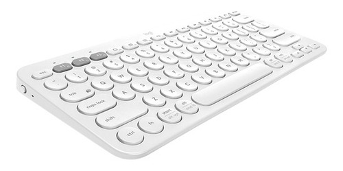Imagen 2 de 4 de Logitech K380 - Off-white - QWERTY - Español