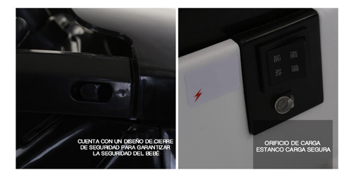 Carro Eléctrico Montable Para Niños, Montable Electrico Con Control Remoto Rojo, Control App Del Teléfono Móvil, Música, Luces Led