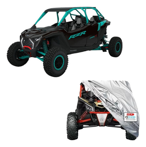 Cubierta Afelpada Con Broche + Ojillos Rzr Pro R 4