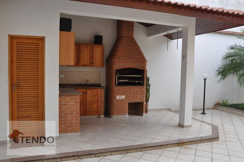 Imagem 8 de 18 de Imob01 - Sobrado 470 M² - Venda - 4 Dormitórios - 4 Suítes - Parque Dos Pássaros - São Bernardo Do Campo/sp - So0009