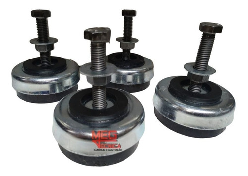 Sapata Ferro Amortecedor Maquina/compressor Vibrastop 12uni
