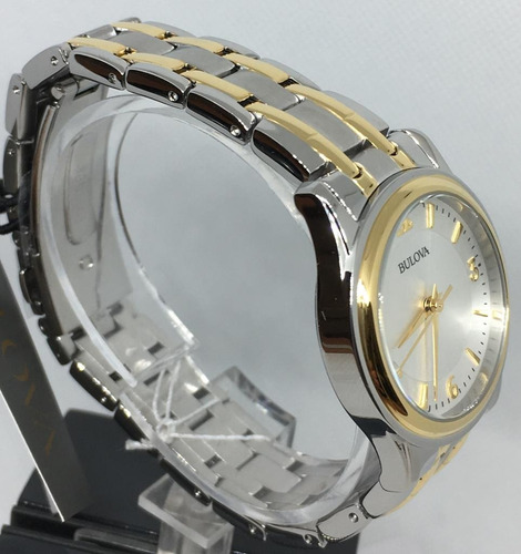Imagen 7 de 9 de Reloj Bulova 98l218 Quartz Dama Acero *watchsalas*