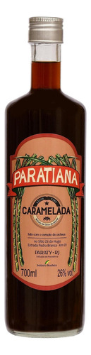 Cachaça Caramelada Paratiana 700 Ml