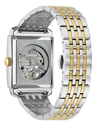 Relógio Hombre Bulova Sutton BL98A308 Prateado/Dourado