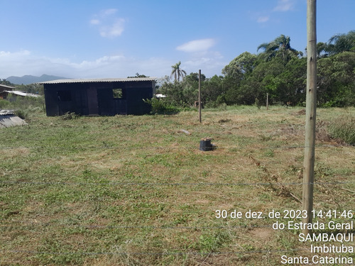 Terreno 20x25 Pra Vender Com Galpão3x6 Localizado Em Imbitub