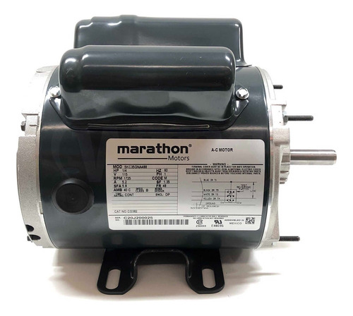 5kc35gna488 Marathon Motor 1/4 Hp, 1725rpm, Dp, 115v, 1p Cce