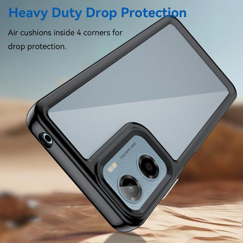 Compatible Funda De Acrílico Y Tpu For Motorola Moto E15 For Motorola