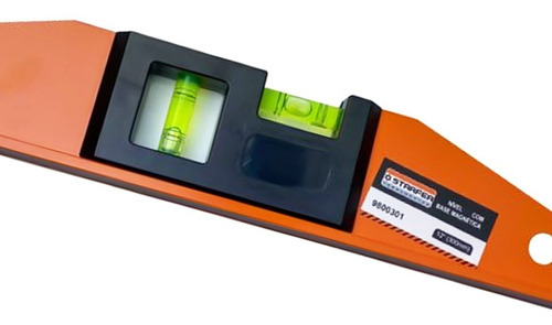 Nível Alumínio Base Magnética Laranja 14'' Starfer