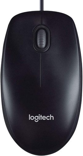 Mouse Logitech M90 Cableado Usb Negro