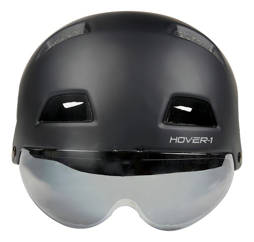 Hover-1 Casco Protector Con Visor Desmontable Grande Negro