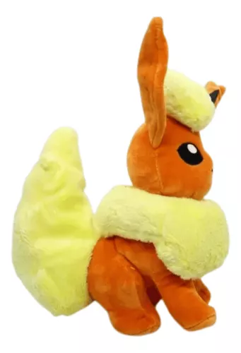 Pokemon Flareon 16cm Pelúcia Evoluções Eevee Evolution - Manú