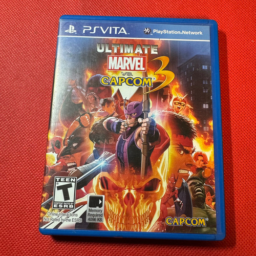 Ultimate Marvel Vs Capcom 3 Ps Vita Original  C