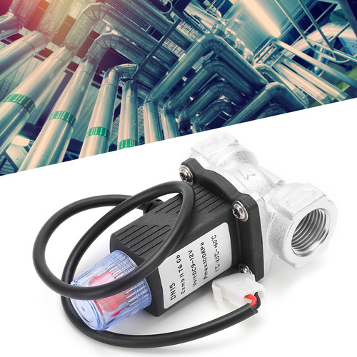 Válvula De Gas Combustible 12v Solenoide Eléctrico Interrupt