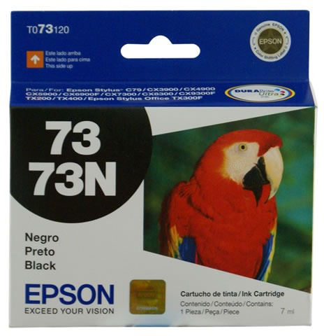 Cartucho Epson  Negro Para Cx3900/t30/tx220 7ml (t073120-al)