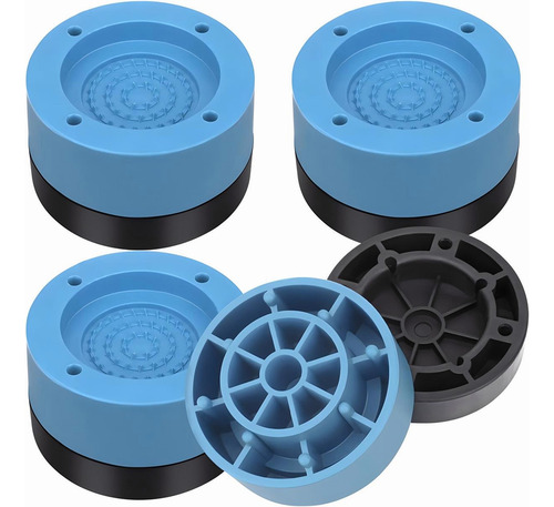 A 4 Almohadillas Antivibración Pies Goma Base Reductora