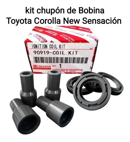 Chupon Kit De Bobina Toyota Corolla New Sensación 90919-coil