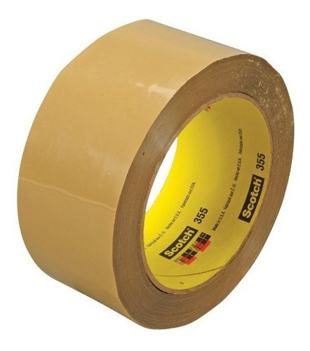 Cinta Selladora Scotch Box 355 Tan, 48 Mm X 50 M, Alto