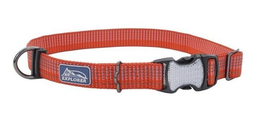 Coastal Pet Collares Para Perro- Explorer Refelectivo Rojo C