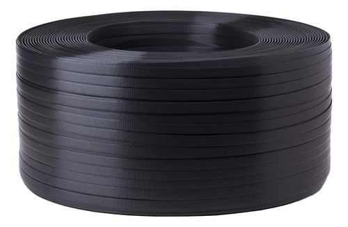 1 Rollo De Fleje Plastico Negro De 13mm  (12 Kgs. Aprox.)