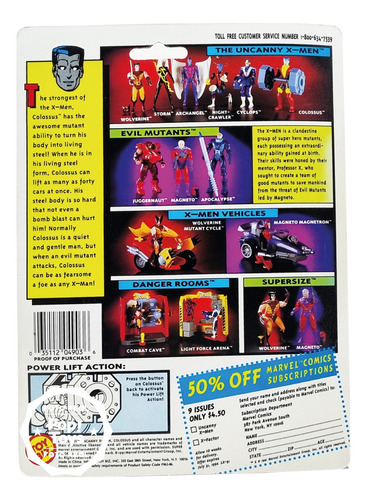 Toy Biz - 1991 - The Uncanny X-men - X-men - Colossus