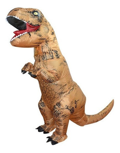 Disfraz Inflable Traje De Dinosaurio De Tiranosaurio Jurásic