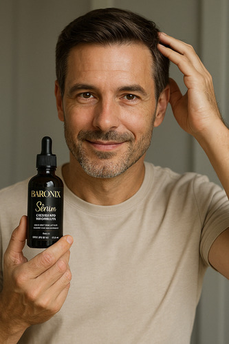Baronix Minoxidil 7% Serum Maximo Crecimiento Kit 2 Piezas
