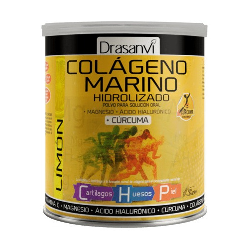 Colageno Marino Con Curcuma & Acido Hialuronico 300 Gramos