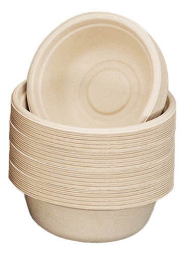 Juego De Vajilla De Papel Ecológico Para Vajilla, Degradable
